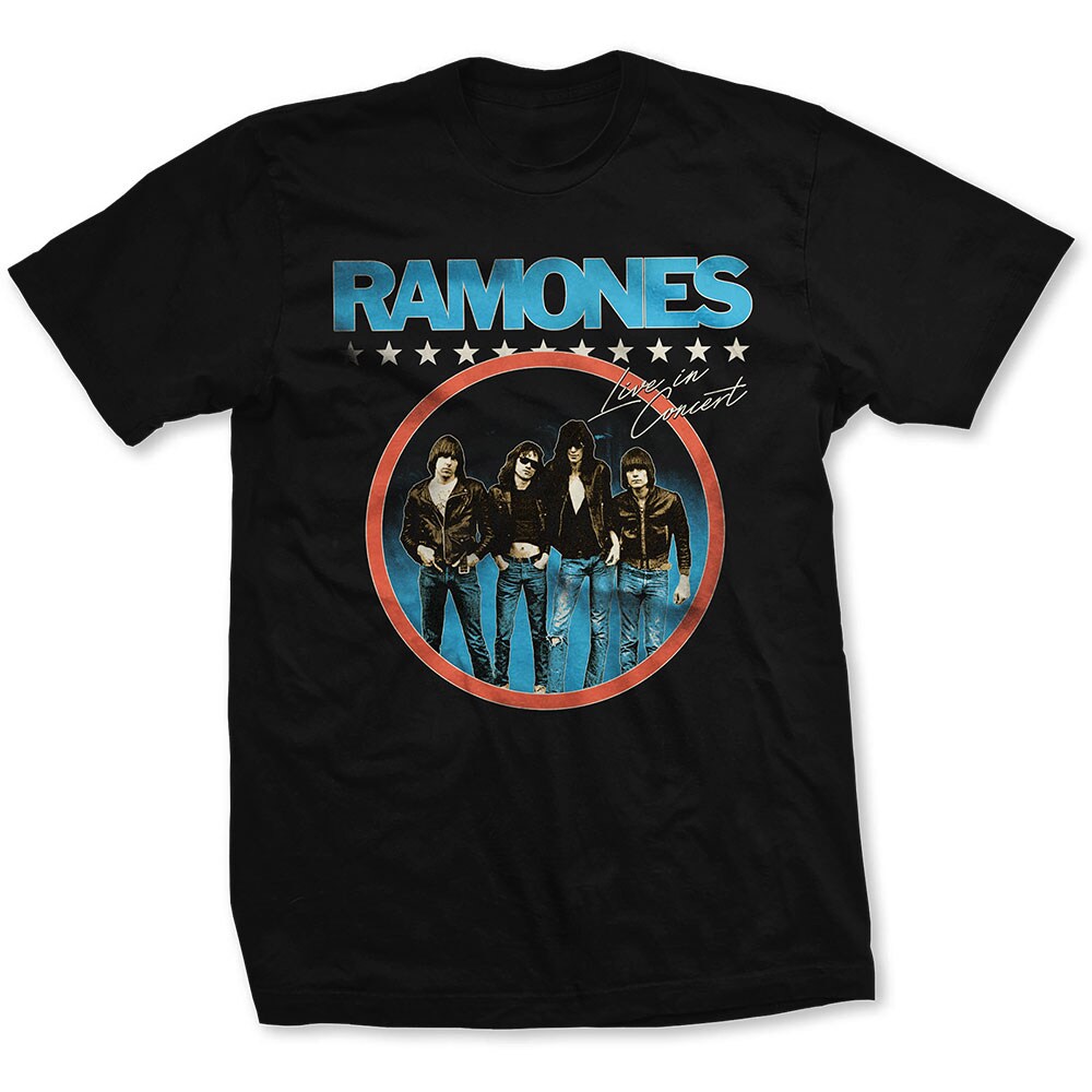 Ramones Unisex T-Shirt: Circle Photo (Medium)