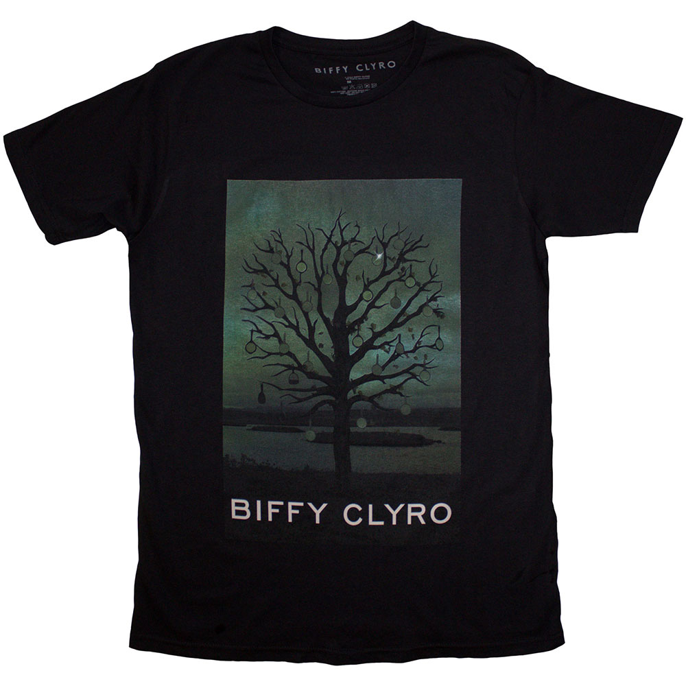 Biffy Clyro Unisex T-Shirt: Black Chandelier (Medium)