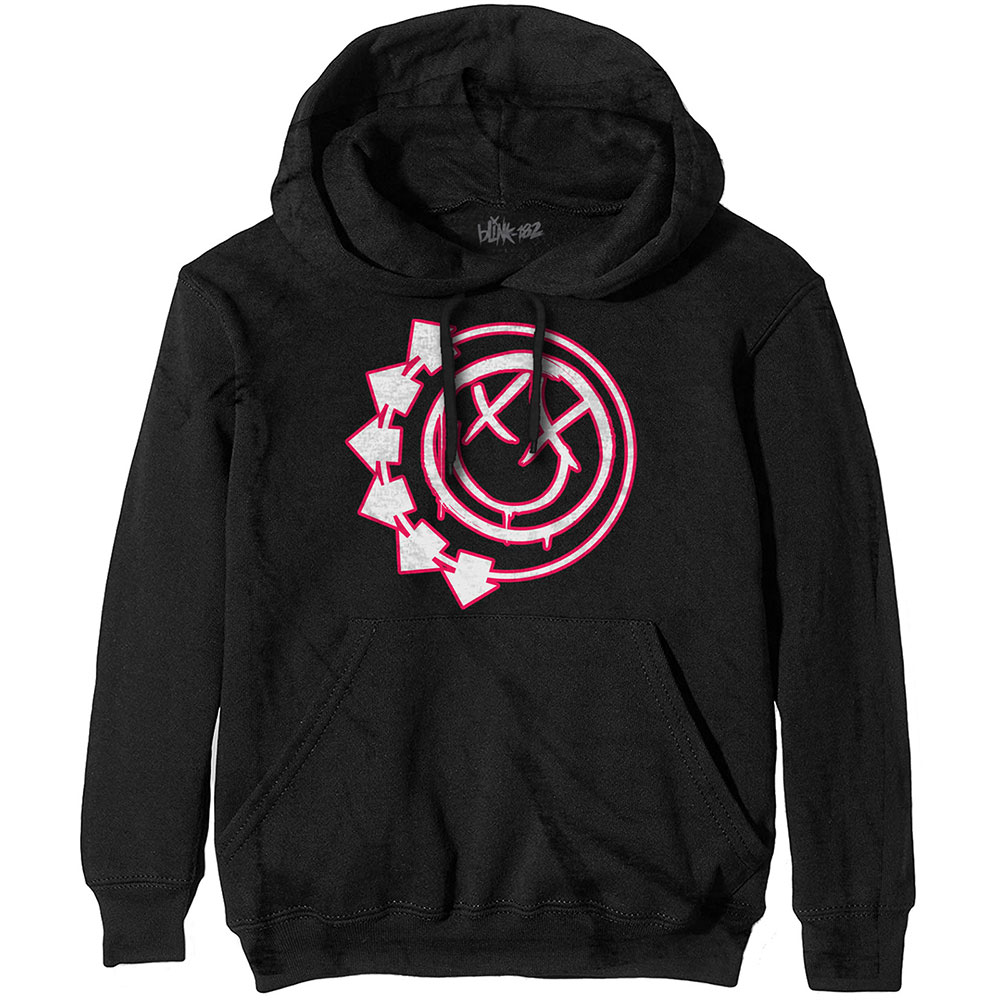 Blink-182 Unisex Pullover Hoodie: Six Arrow Smile (X-Large)