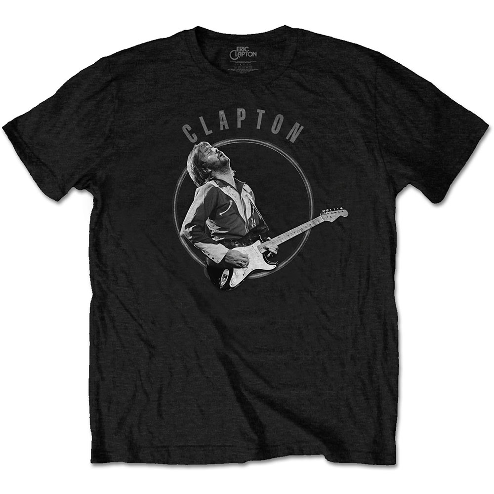 Eric Clapton Unisex T-Shirt: Vintage Photo (Small)