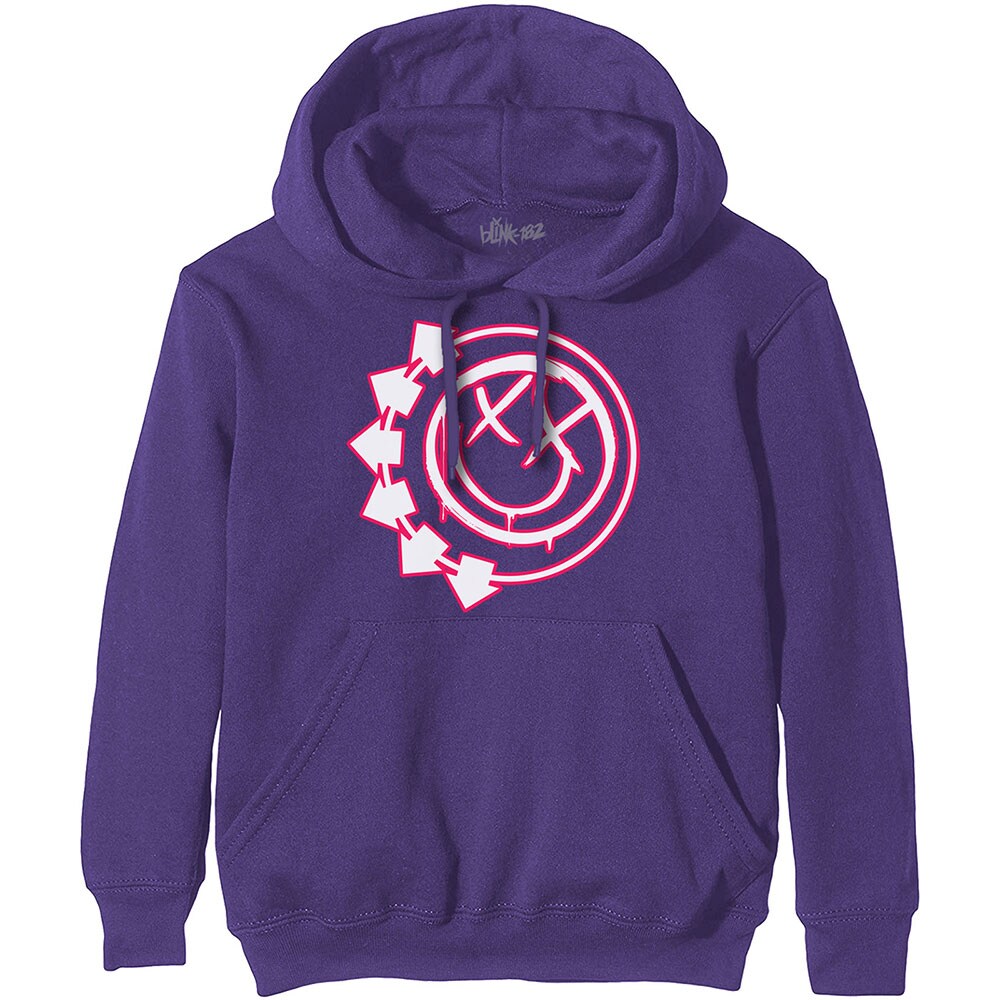 Blink-182 Unisex Pullover Hoodie: Six Arrow Smile (Medium)