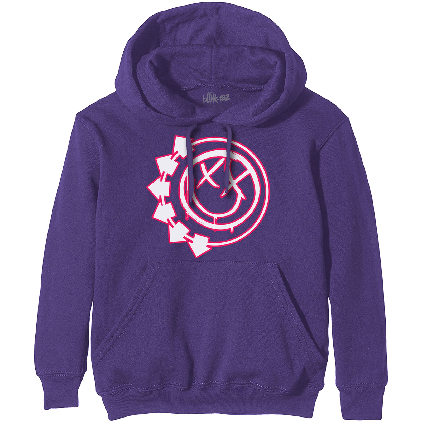 Blink-182 Unisex Pullover Hoodie: Six Arrow Smile (X-Large) - 2