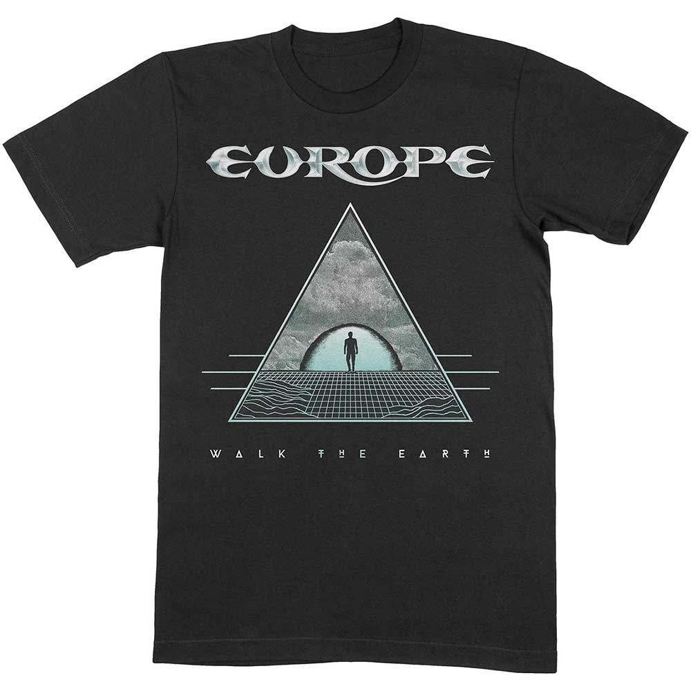 Europe Unisex T-Shirt: Walk The Earth (Large)