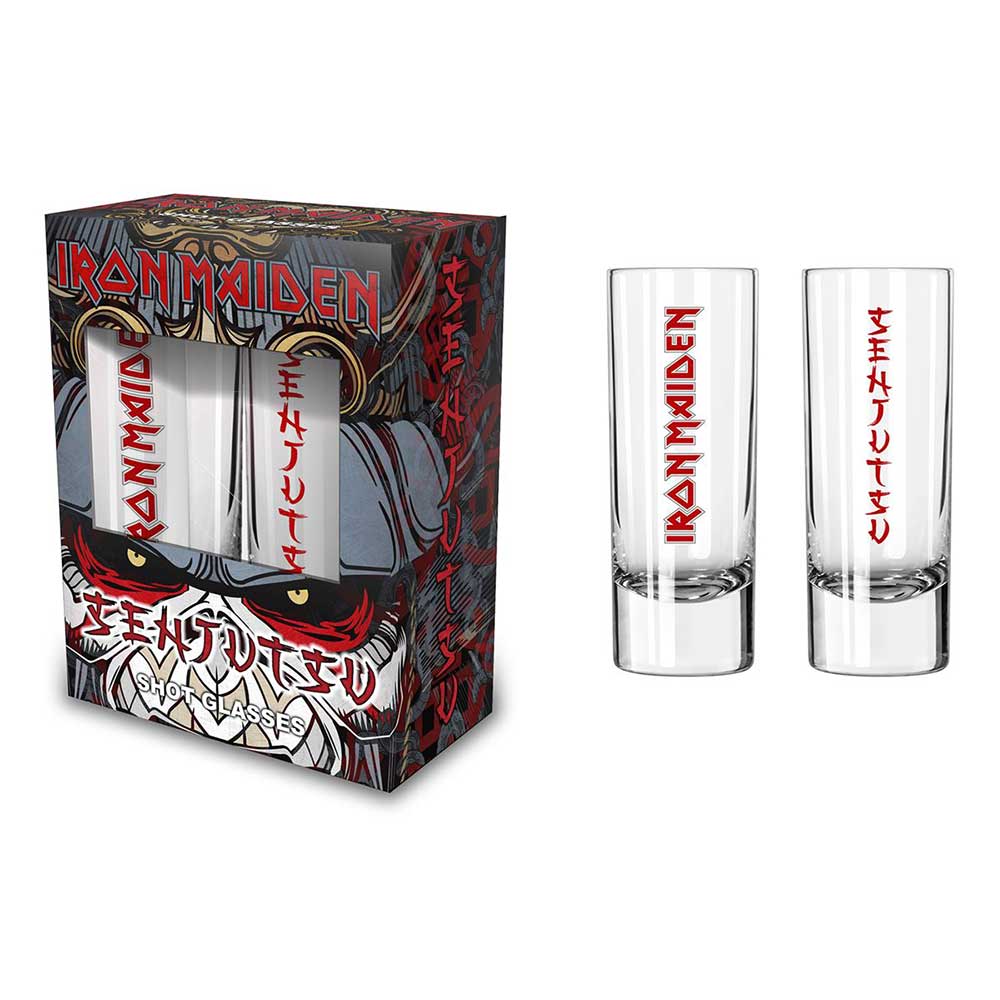 IRON MAIDEN SHOT GLASS - SENJUTSU (2-PACK)