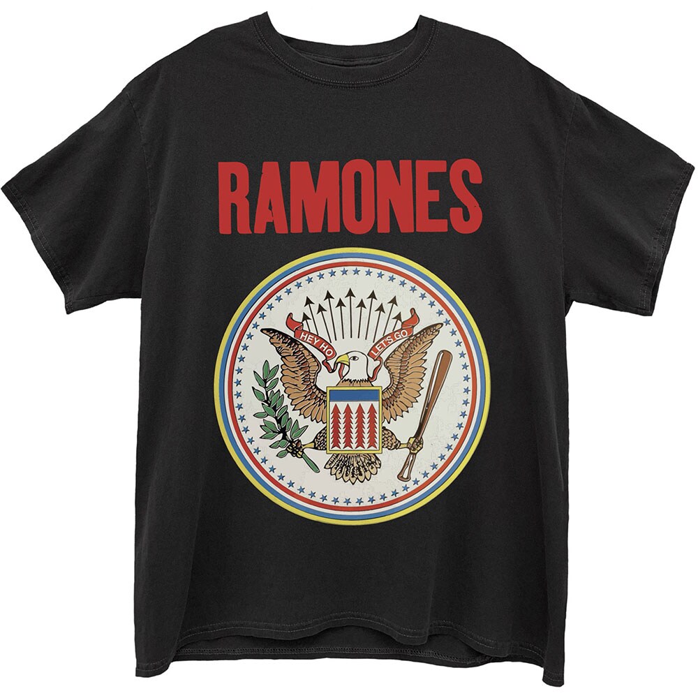 Ramones Unisex T-Shirt: Full Colour Seal (Medium)