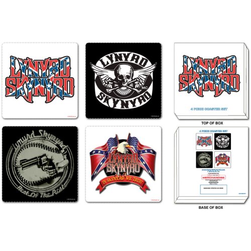 Lynyrd Skynyrd Coaster Set: Mixed - 2