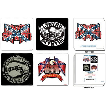 Lynyrd Skynyrd Coaster Set: Mixed