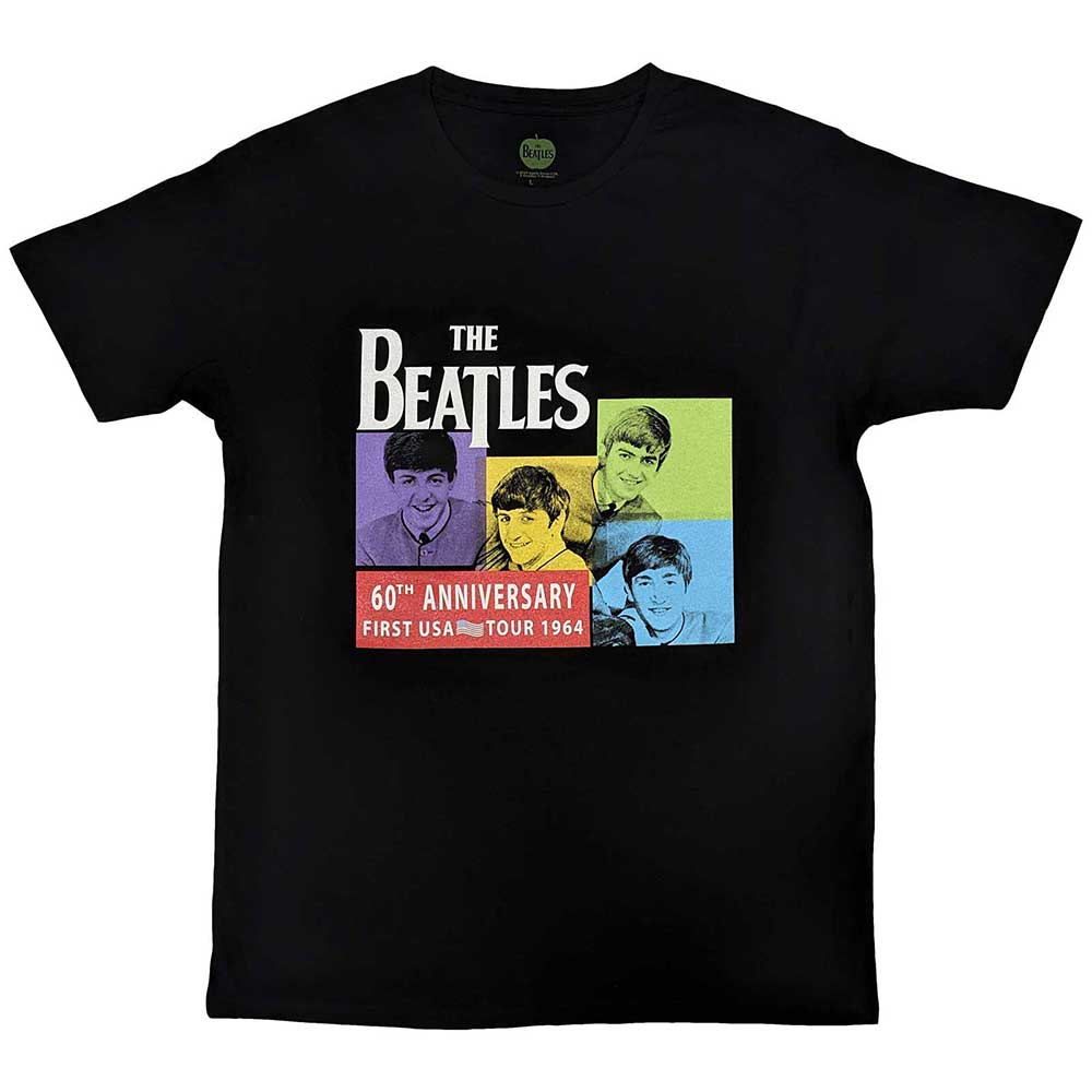 The Beatles Unisex T-Shirt: US 1964 (Medium)
