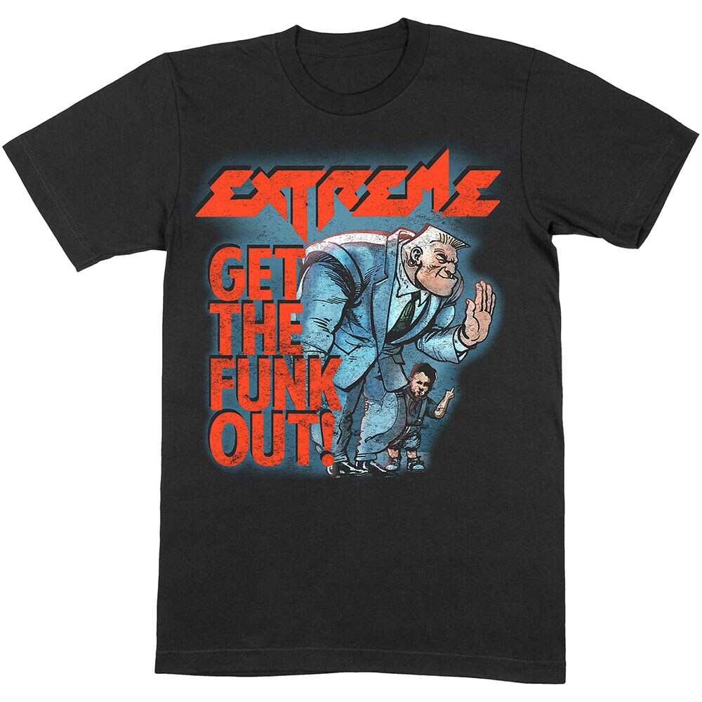 Extreme Unisex T-Shirt: Get the Funk Out Bouncer (Small)