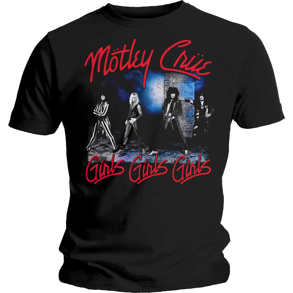 Motley Crue Unisex T-Shirt: Smokey Street (XX-Large) - 2