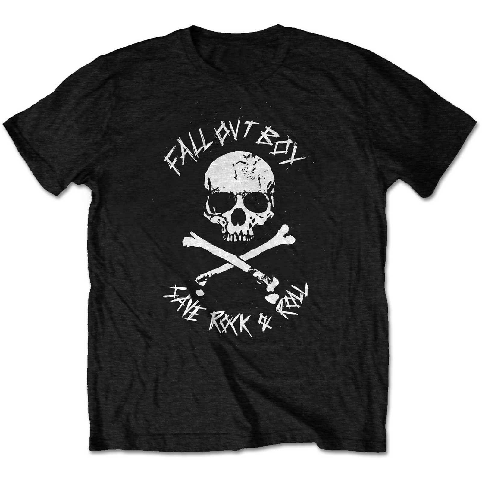 Fall Out Boy Unisex T-Shirt: Save Rock and Roll (Large)
