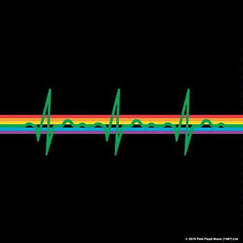 Pink Floyd Single Cork Coaster: Dark Side of the Moon