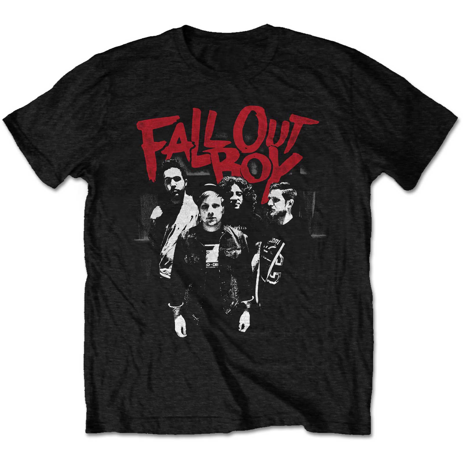 Fall Out Boy Unisex T-Shirt: Punk Scratch (Large)