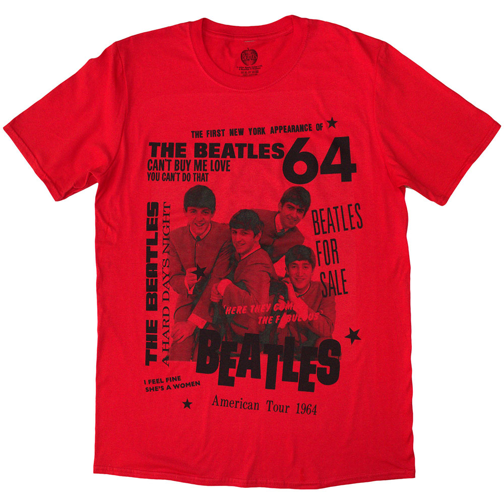 The Beatles Unisex T-Shirt: 1964 (X-Large)