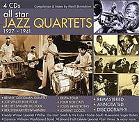 Blandade Artister: All Star Jazz Quartets 1927-41 (4CD)