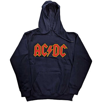AC/DC Unisex Pullover Hoodie: Logo (Small)