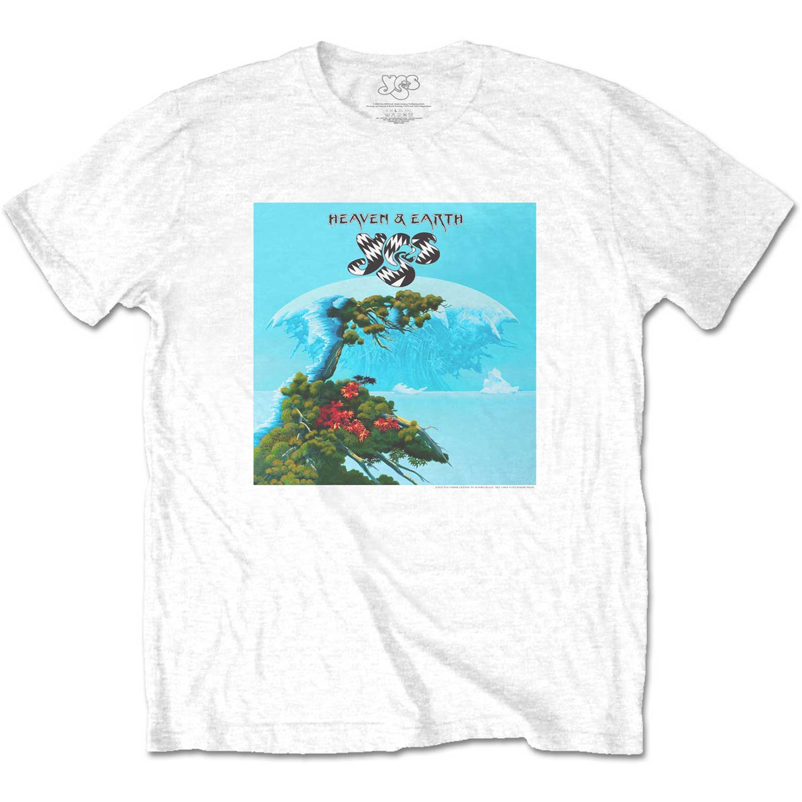 Yes Unisex T-Shirt: Heaven & Earth (Large)