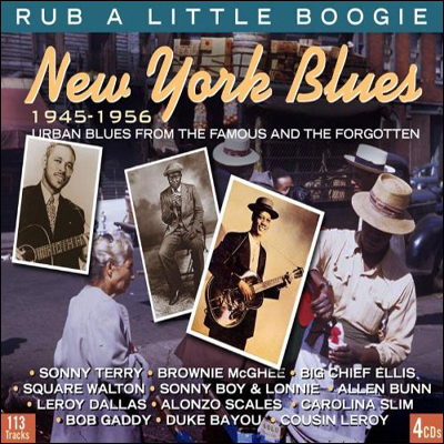 Blandade Artister: New York Blues 1945 - 1956 (4CD)