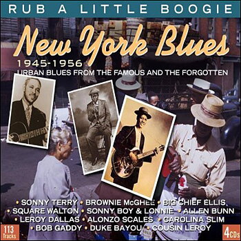 Blandade Artister: New York Blues 1945 - 1956 (4CD)