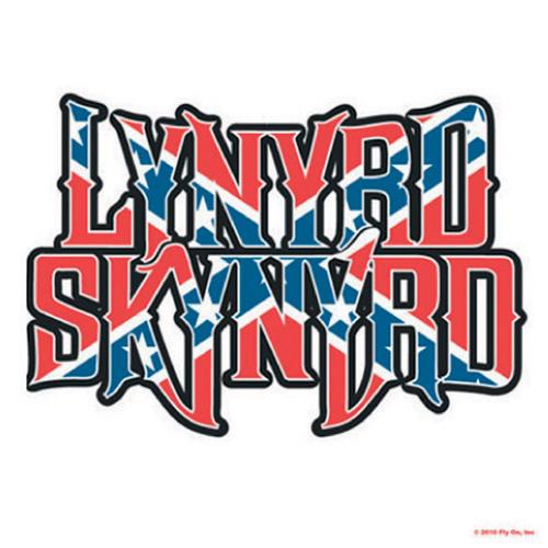 Lynyrd Skynyrd Single Cork Coaster: Flag