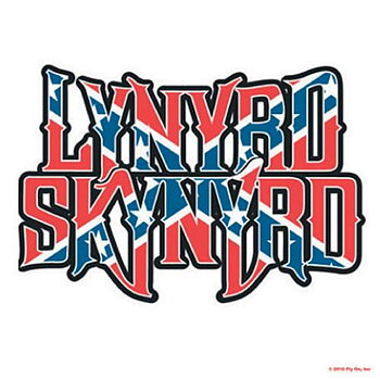 Lynyrd Skynyrd Single Cork Coaster: Flag