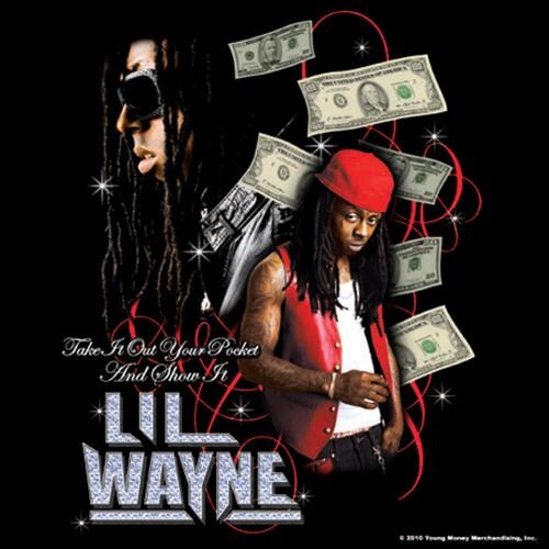 Lil Wayne Single Cork Coaster: Take it Out your Pocket - 2