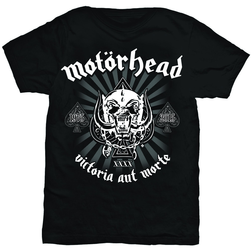 Motorhead Unisex T-Shirt: Victoria Aut Morte (X-Large)