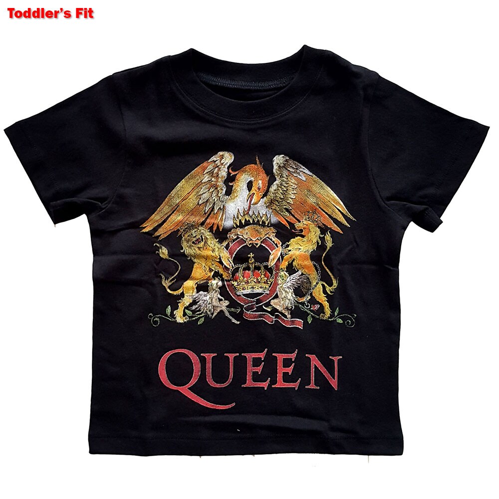 Queen Kids Toddler T-Shirt: Classic Crest (3 Years)