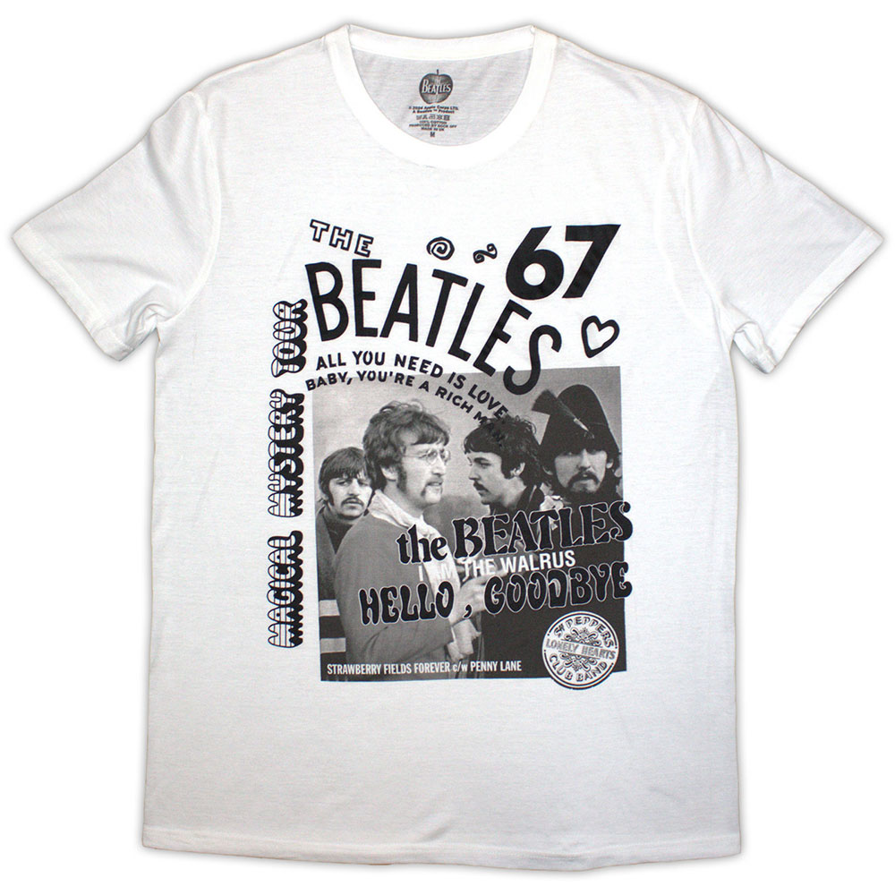 The Beatles Unisex T-Shirt: 1967 (X-Large)