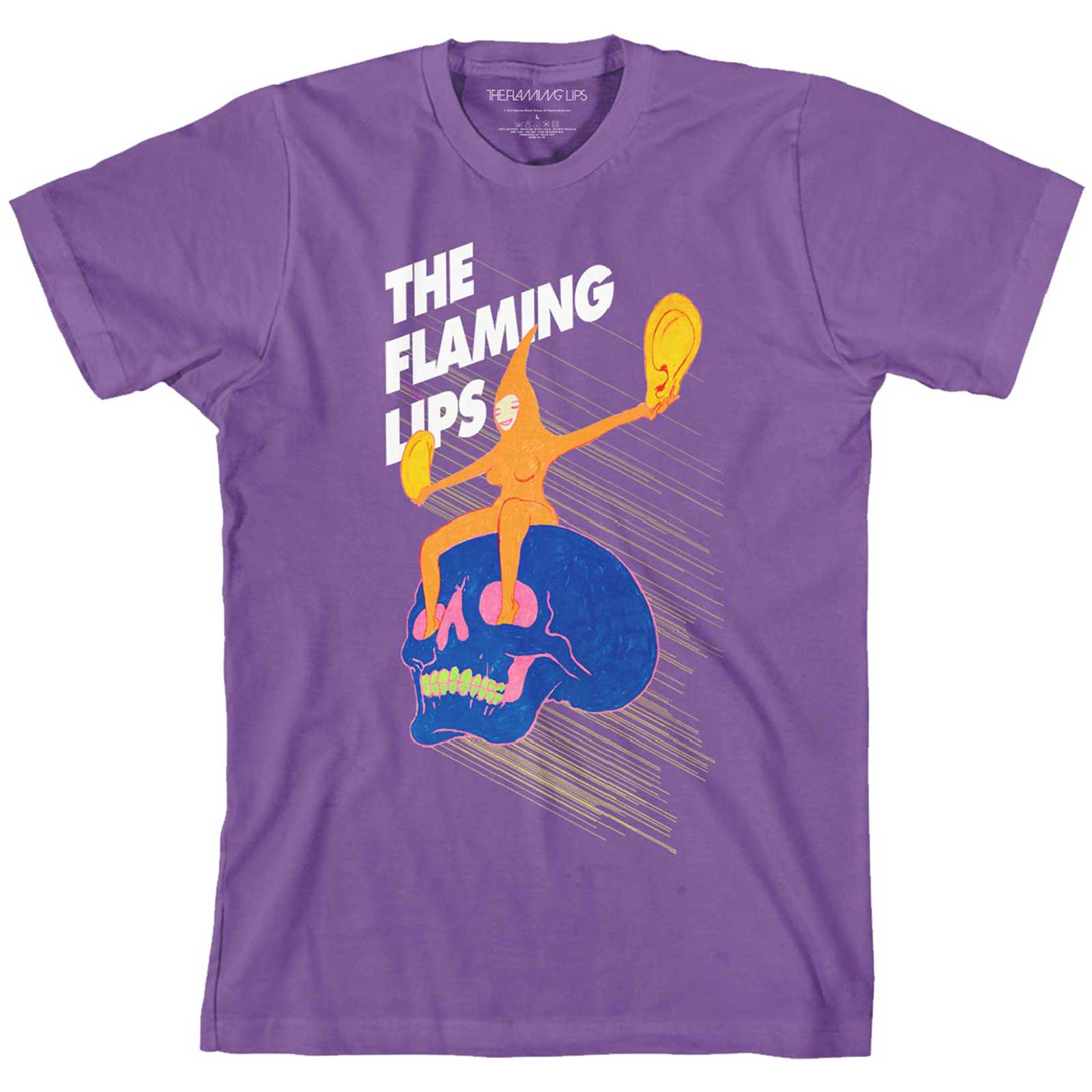 The Flaming Lips Unisex T-Shirt: Skull Rider (X-Large)