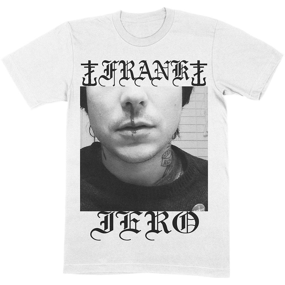 Frank Iero Unisex T-Shirt: Nose Bleed (X-Large)