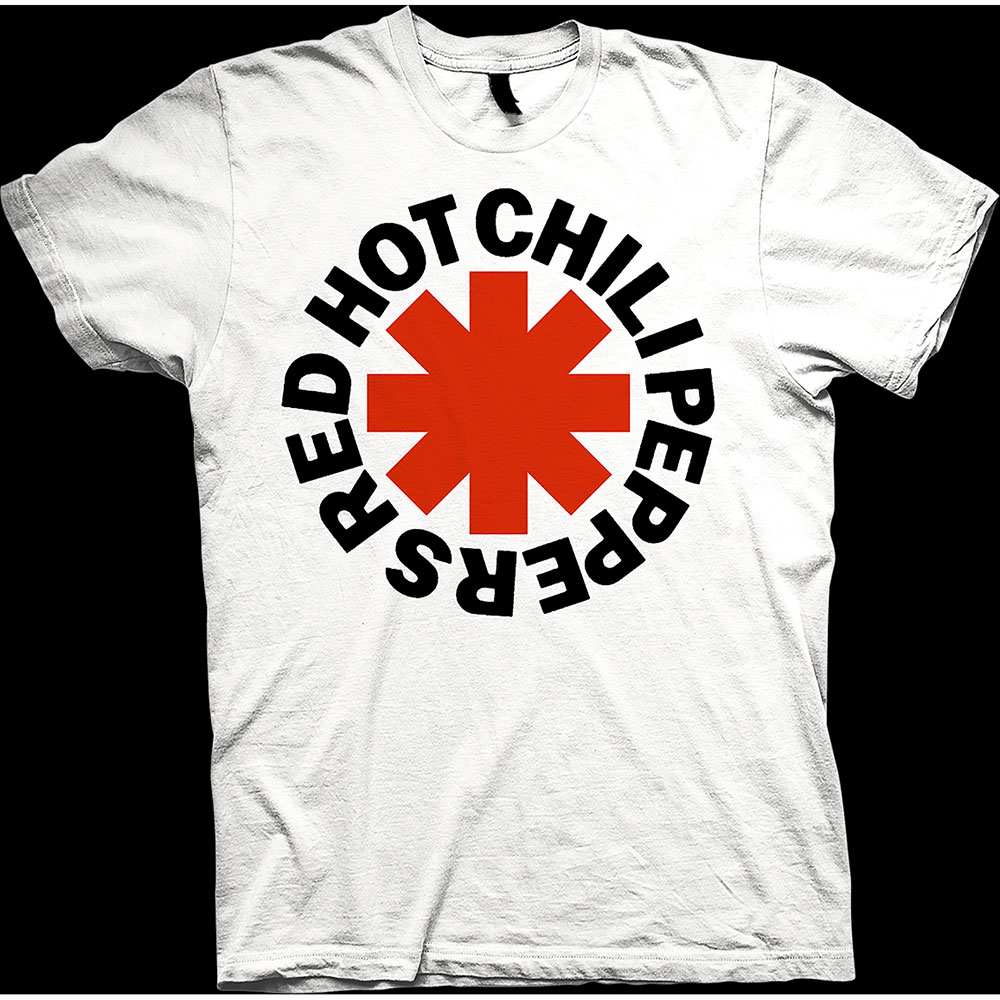 Red Hot Chili Peppers Unisex T-Shirt: Red Asterisk (Medium)