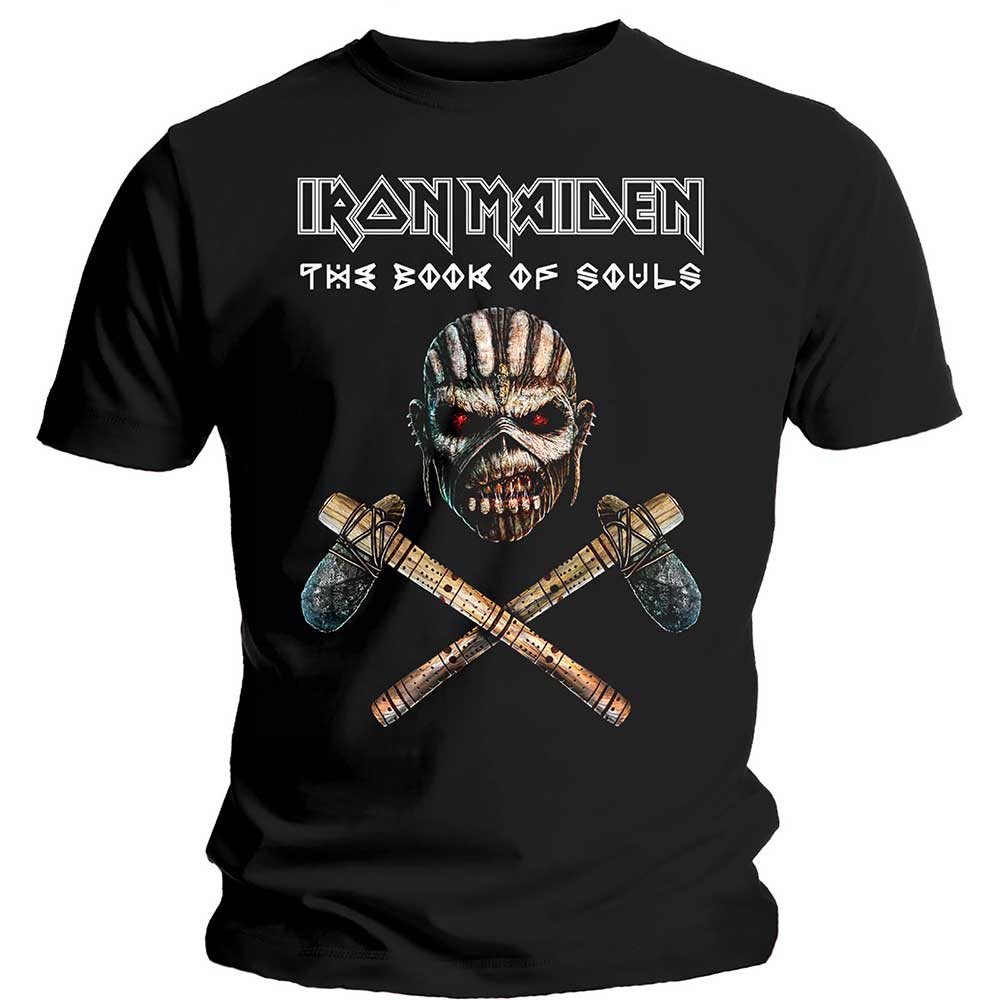 Iron Maiden Unisex T-Shirt: Axe Colour (X-Large) - 2
