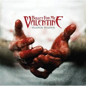 Bullet For My Valentine Single Cork Coaster: Temper Temper