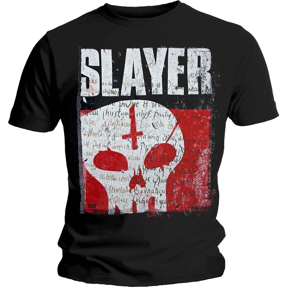 Slayer Unisex T-Shirt: Undisputed Attitude Skull (X-Large) - 2