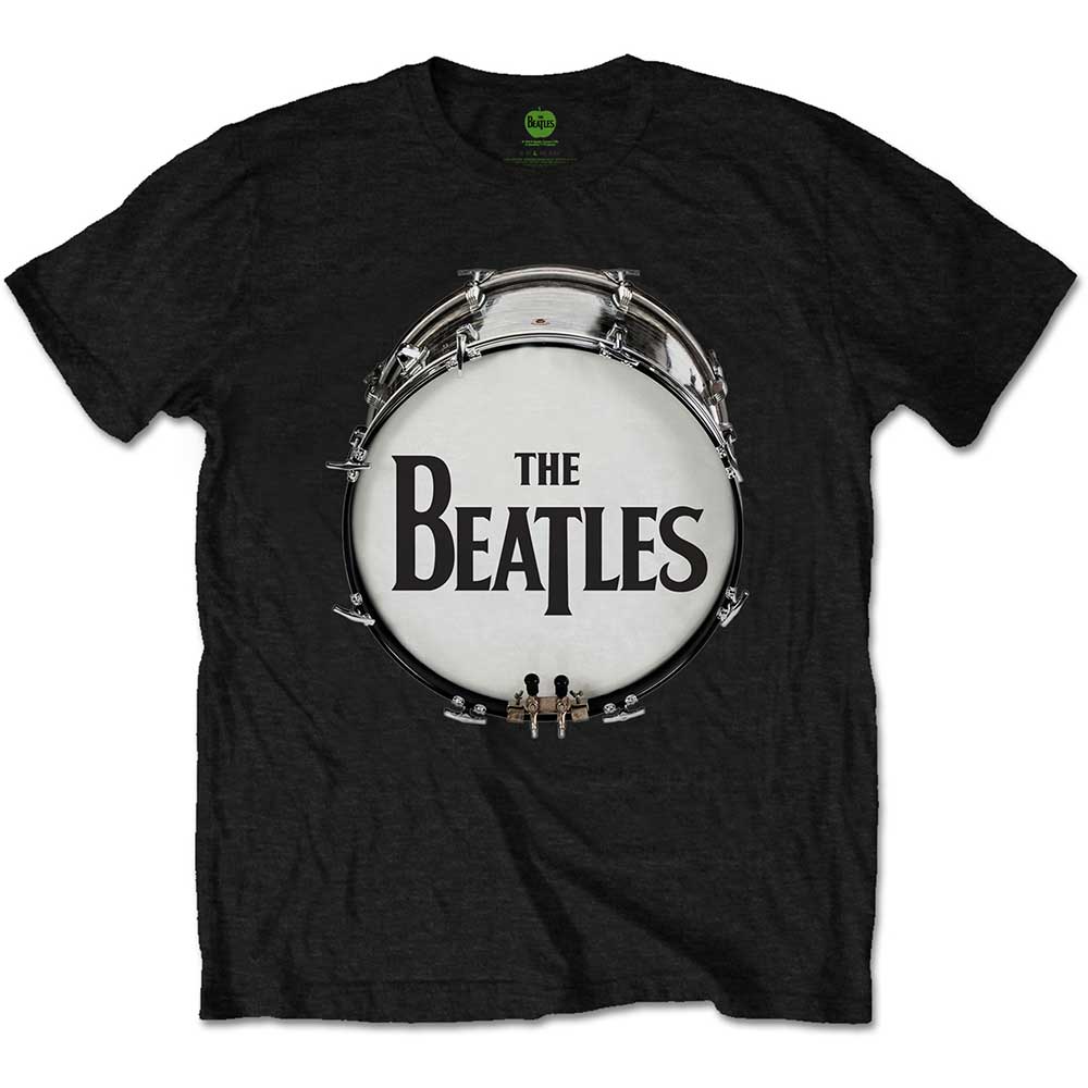 The Beatles Unisex T-Shirt: Original Drum Skin (X-Large) - 2