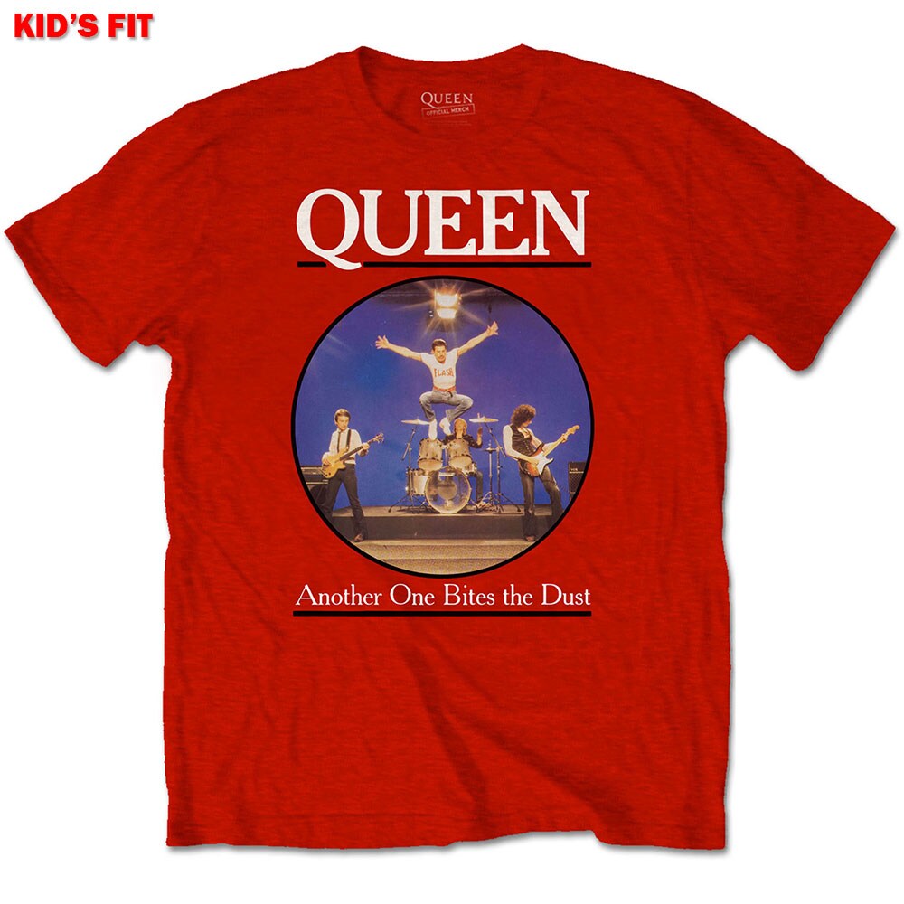 Queen Kids T-Shirt: Another Bites The Dust (7-8 Years)