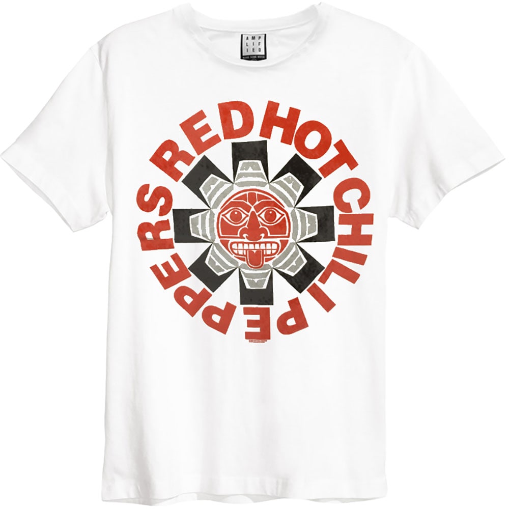 Red Hot Chili Peppers Unisex T-Shirt: Aztec (Medium)