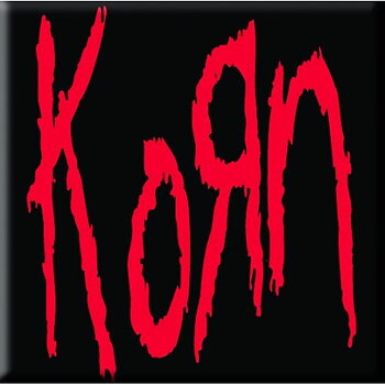 Korn Single Cork Coaster: Logo