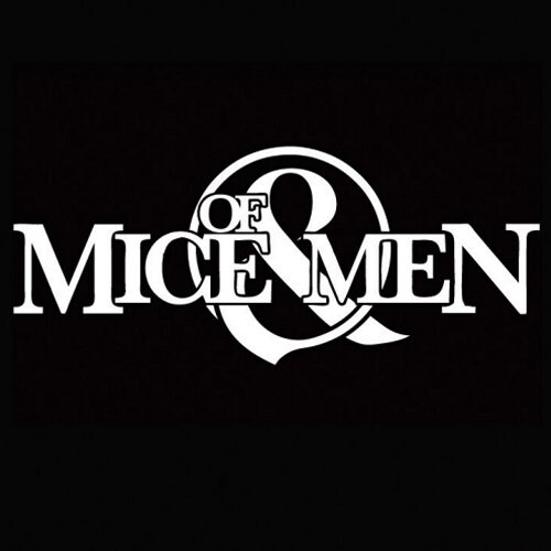 Of Mice & Men Single Cork Coaster: Logo - 2