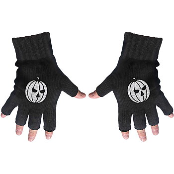 Helloween Unisex Fingerless Gloves: Pumpkin