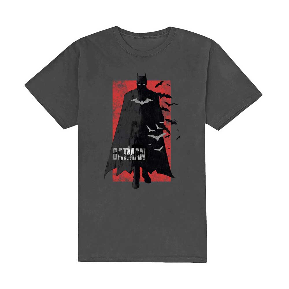 DC Comics Unisex T-Shirt: The Batman Distressed Logo (X-Large)