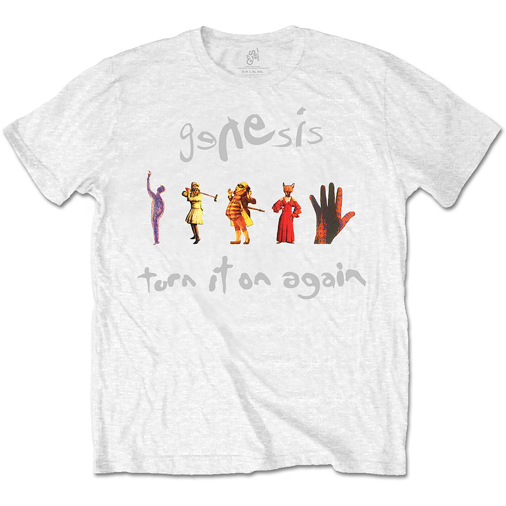 Genesis Unisex T-Shirt: Turn It On Again (X-Large) - 2