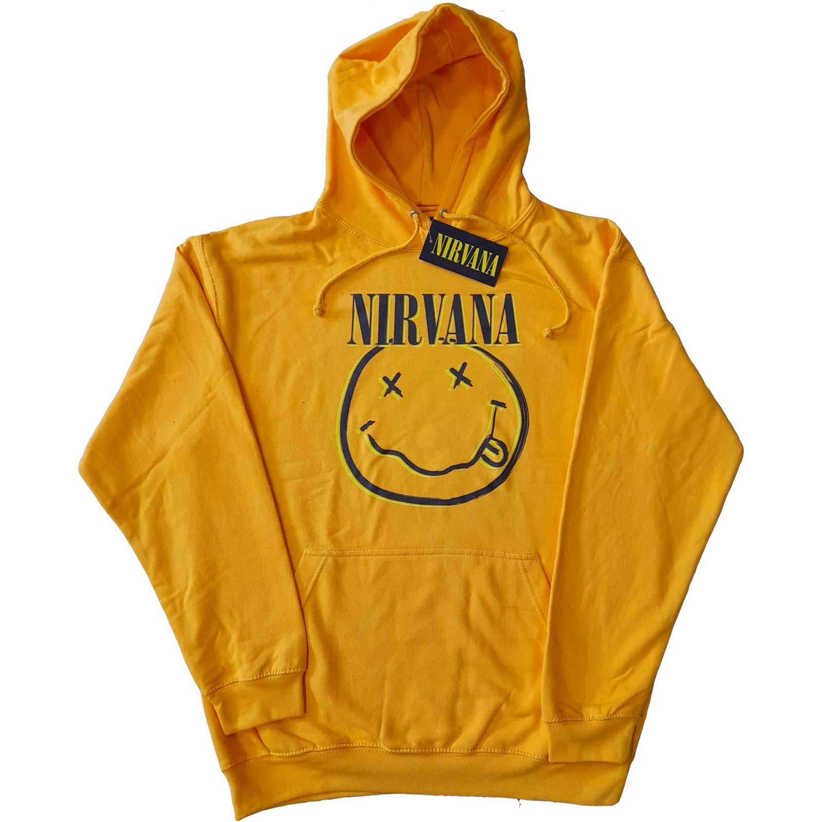 Nirvana Unisex Pullover Hoodie: Inverse Smiley (X-Large)