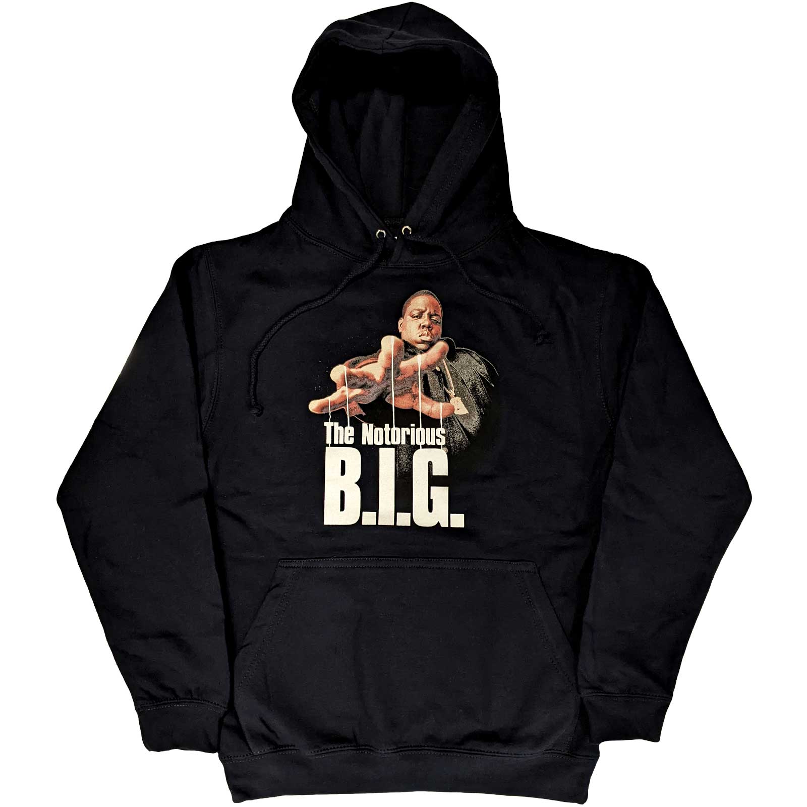 Biggie Smalls Unisex Pullover Hoodie: Reachstrings (Medium)