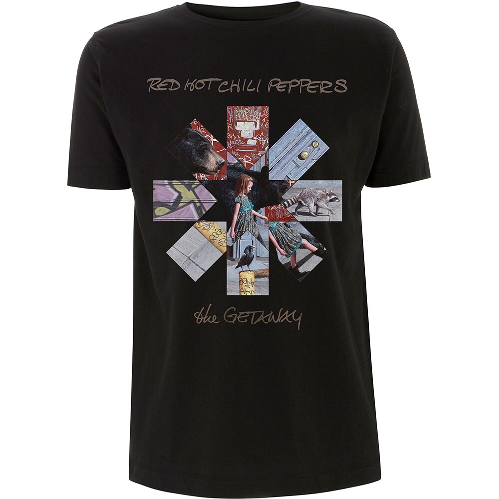Red Hot Chili Peppers Unisex T-Shirt: Getaway Album Asterisk (XX-Large)