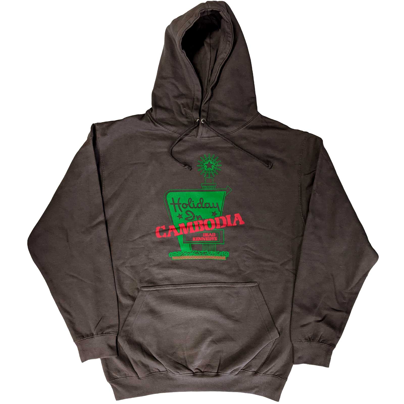 Dead Kennedys Unisex Pullover Hoodie: Holiday in Cambodia (Medium)