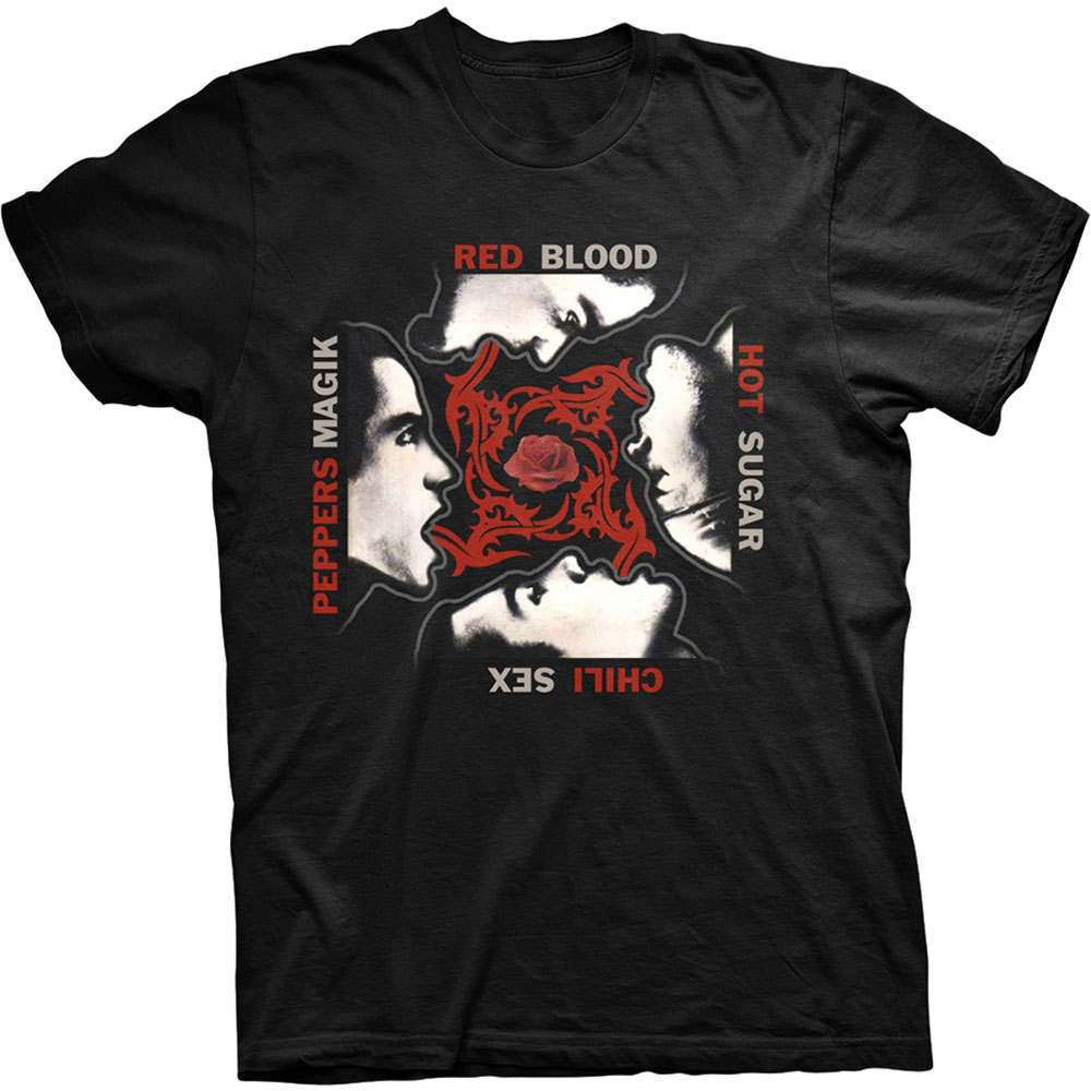 Red Hot Chili Peppers Unisex T-Shirt: Blood/Sugar/Sex/Magic (Small)