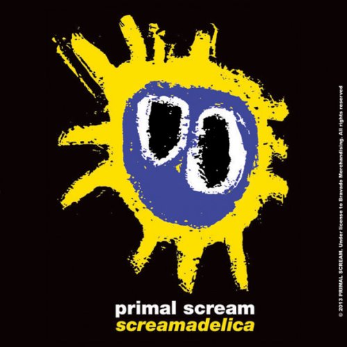 Primal Scream Single Cork Coaster: Screamadelica - 2