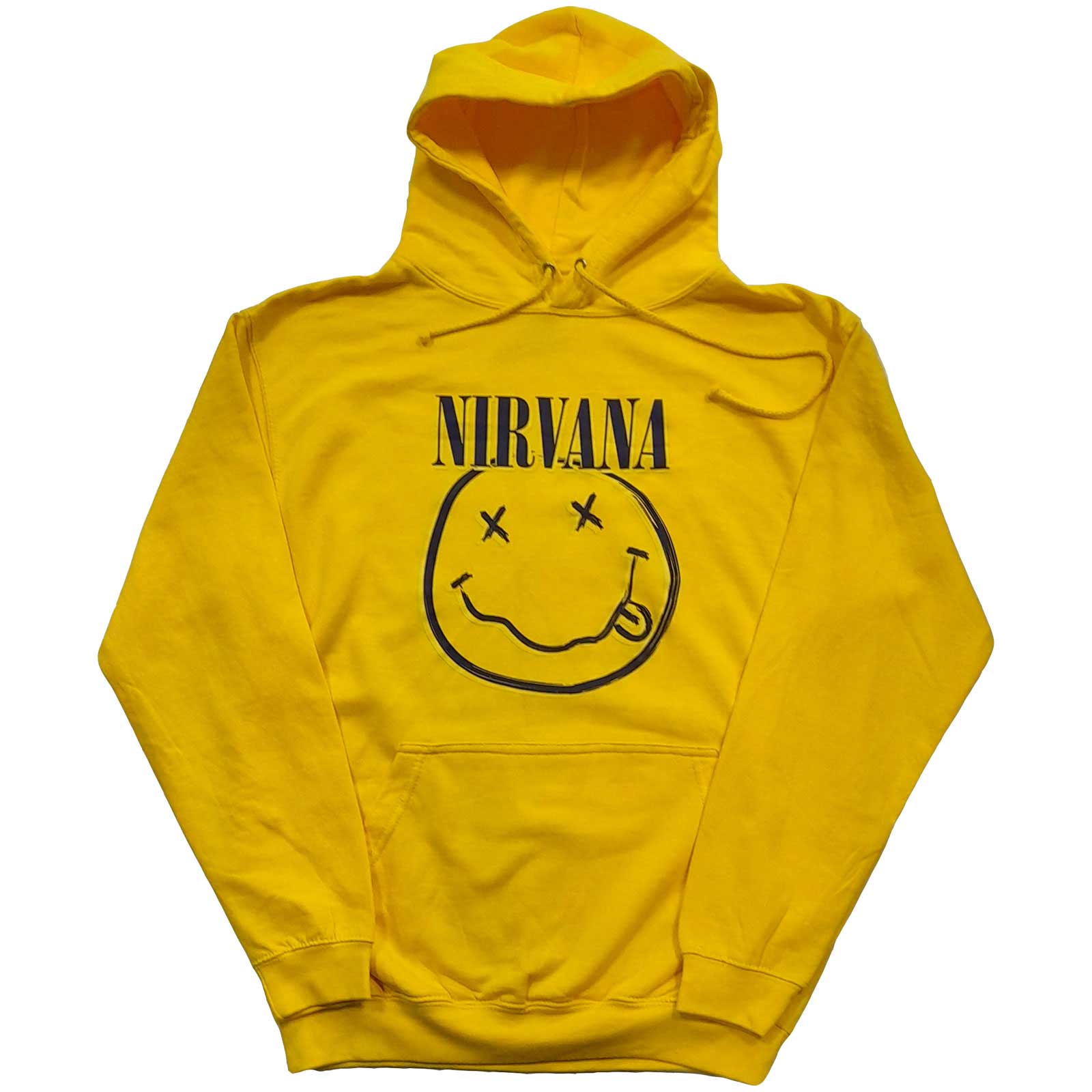 Nirvana Unisex Pullover Hoodie: Inverse Smiley (Medium)